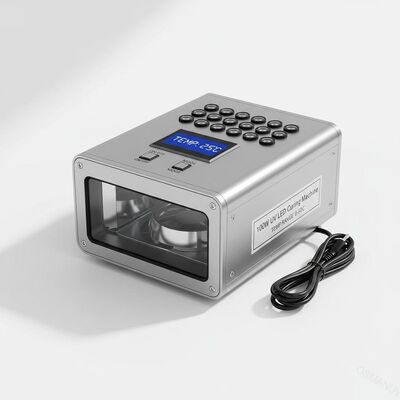 Máquina de curado UV LED de 100W para el rango de temperatura 0-50C con cuerpo de aleación de aluminio