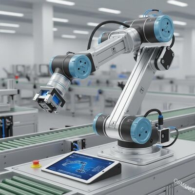 Manipulador robótico personalizable de múltiples ejes. Parámetros técnicos detallados para la línea de producción de manipulación y montaje automatizados.