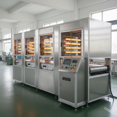 Máquina de secado de infrarrojos personalizable de zonas múltiples Parámetros técnicos detallados para la línea de producción de curado de revestimiento y tinta