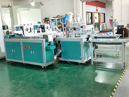 Mascarilla quirúrgica de ISO9001 20KW que hace la cadena de producción de la máquina/de la máscara quirúrgica