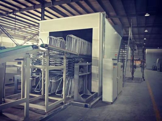 línea seca máquina del doblez de los 30m de capa ULTRAVIOLETA con el ojo eléctrico de OMRON