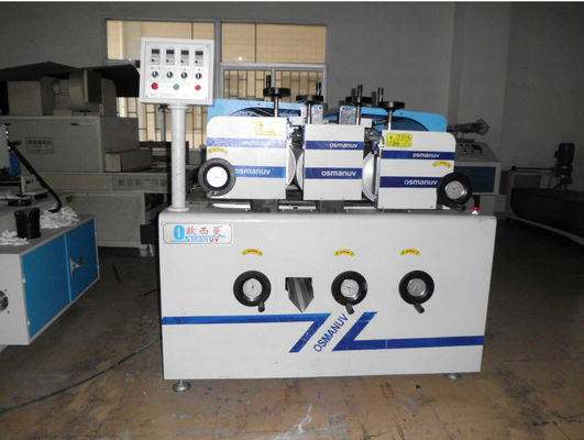 Máquina de capa ultravioleta del rodillo de madera de la altura de 9KW 850m m con el motor de Siemens
