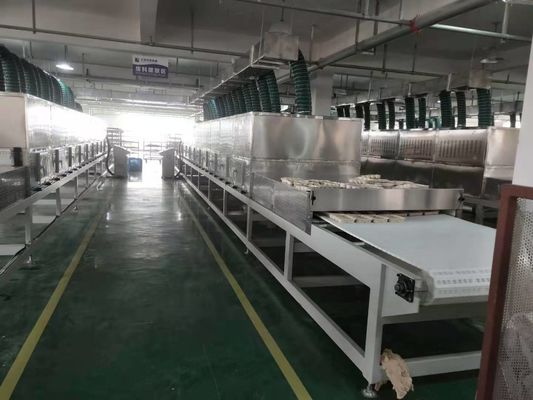 1170mm ancho 85KW deshidratador de microondas para moldeo de pulpa