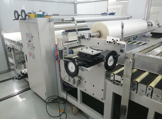 Sistema de control PLC Máquina de laminado de película 3000KG para el gran diámetro de rebobinado 1000mm