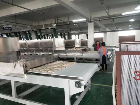 2-6 horas Tiempo de secado Equipo de secado al vacío por microondas para una eficiencia óptima
