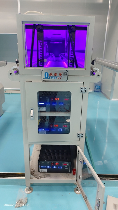 Máquina avanzada de curado con refrigeración por aire UV LED para 5-20mm Profundidad de curado 365nm longitud de onda