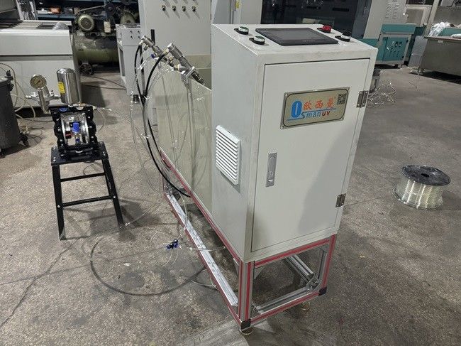 Máquina de recubrimiento de celulosa versátil y duradera Salón de pulverización Dimensiones 400 * 400 * 500 mm Consumo de energía 0,95KW