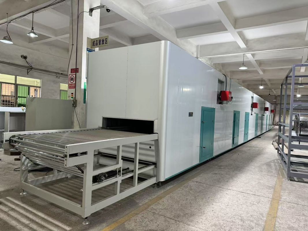 Máquina automática de secado de gas natural para moldeado de pasta de papel de bambú industrial OSM-LRHG-1320T
