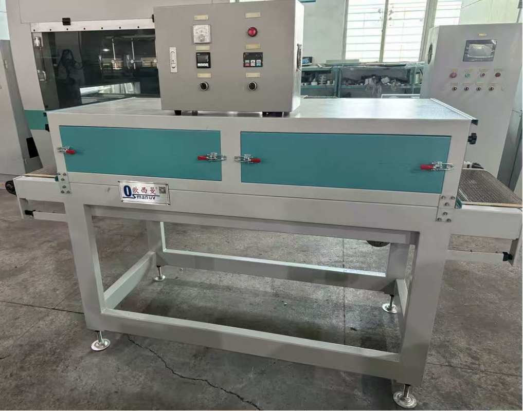 Horno de secado IR compacto y programable con transportador para pruebas continuas de I + D