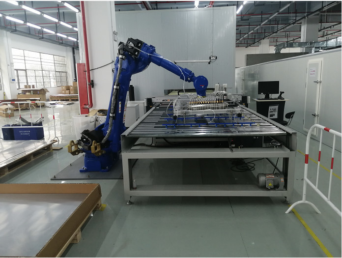 Máquina de recubrimiento por rociado de 0-180° con sistema de control PLC/HMI para un grosor de recubrimiento de 0,1-3 mm