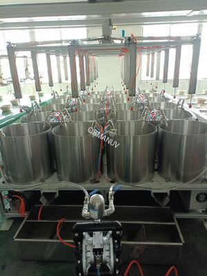 High-Precision Automatic Spin Coating Line for Uniform Pulp Molded Product Interior Coating