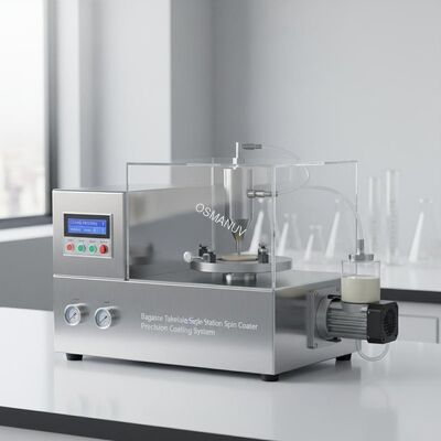 Bagasse Tableware Single-Station Spin Coater Precision Coating System for Food Packaging Samples