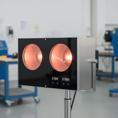 2.5KW Power Consumption Infrared Driers with 0-999s Heating Time