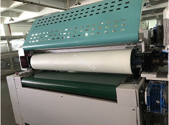 Pulp Molding Spray Paint Production Line , Spot Uv Coater Machine 380V 50HZ