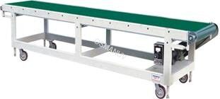Servo Motor Driven Conveyor Belt Machine With PLC Control Capacity 50kg/H