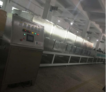 Sistema de secador de vacío de microondas 380V con modo de control PLC