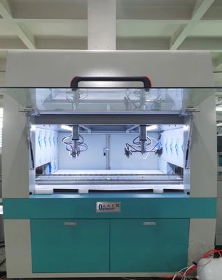 1100 mm * 410 mm * 1100 mm Máquina automática de recubrimiento por rociado con diámetro de pistola de rociado de 1,0-1,5 mm