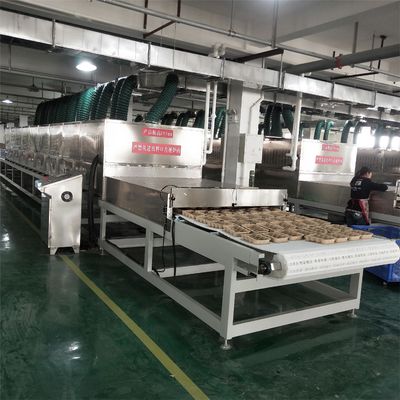 Máquina de secado de microondas de alta temperatura rápida y de ahorro de energía