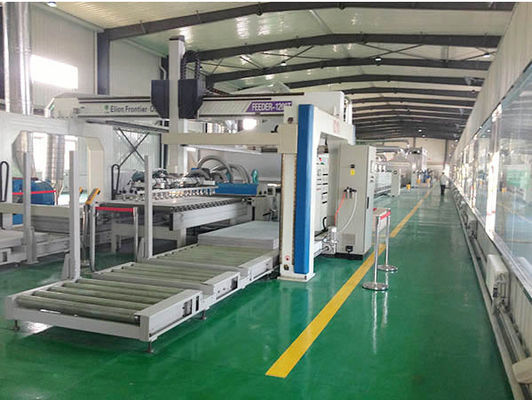Tablero de curado del silicato del calcio del control del PLC de la máquina de capa de espray de la luz UV del tablero 388kw del MDF