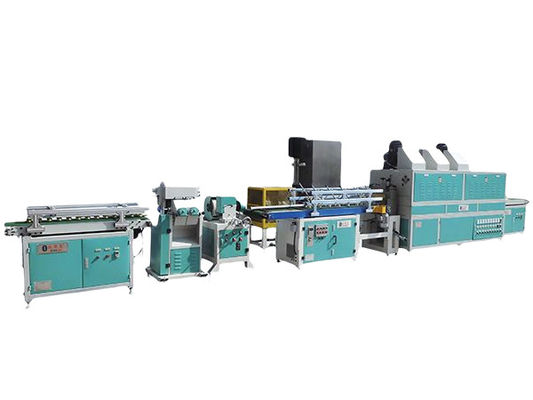 Máquina de capa ultravioleta del transportador de rodillo del punto para la anchura de madera 650m m