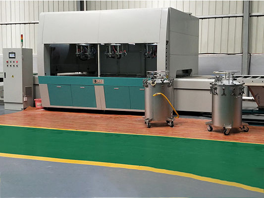Máquina de pintar ultravioleta del punto de la máquina de capa del rodillo del programa del PLC