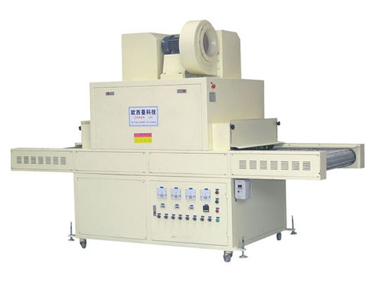 Sistema de refrigeración por aire de curado ULTRAVIOLETA de la máquina de la banda transportadora de 6.8KW W550mm