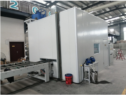 Intercambio de la máquina de pintar ULTRAVIOLETA del punto del barnizado electrostático