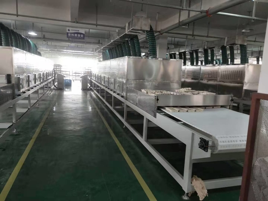 Equipos de secado por microondas Min Maquinas de secado de alimentos Fábrica de máquinas de secado