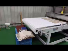 Secador de microondas de vacío de 17530 mm × 1600 mm × 1100 mm para un control preciso de la temperatura a 80 °C