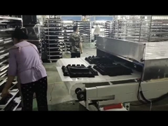 Sistema de secador de vacío de microondas de 380V Control PLC de personalización