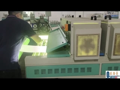 25KW 50HZ 1320mm Durable Dos lámparas de luz UV máquina de curado verde y blanco