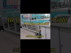 Máquina de secado rápido de pulpa Horno túnel IR