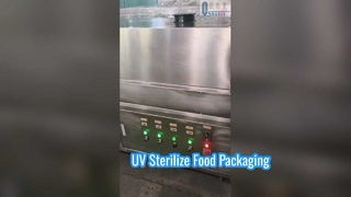 Máquina esterilizadora UV Envasado de alimentos